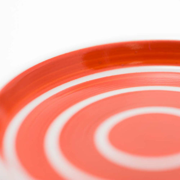 STANDARD LINE 醤油差(小) 台皿 独楽筋 朱