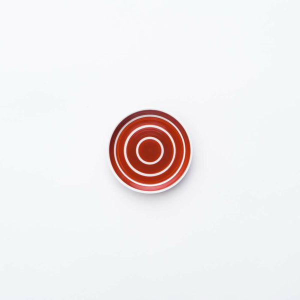 STANDARD LINE 醤油差(小) 台皿 独楽筋 朱