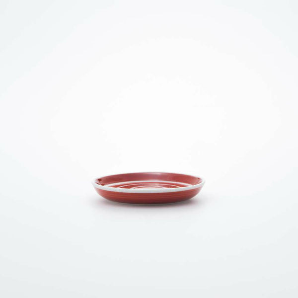 STANDARD LINE 醤油差(小) 台皿 独楽筋 朱