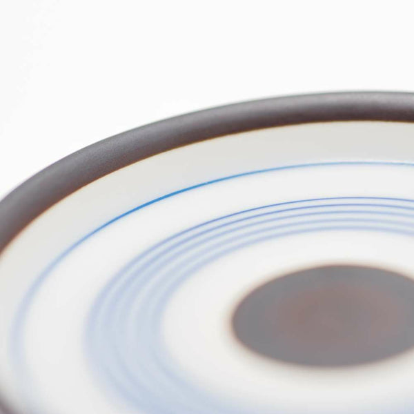 STANDARD LINE 醤油差(小) 台皿 呉須錆線紋 青