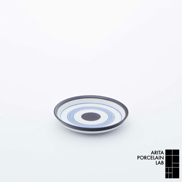 STANDARD LINE 醤油差(大) 台皿 呉須錆線紋 青