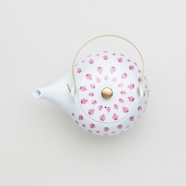 T Laduree(テ・ラデュレ) ティーポット 苺 唐草 化粧箱入