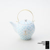T Laduree(テ・ラデュレ) ティーポット 青海波 水玉模様 化粧箱入