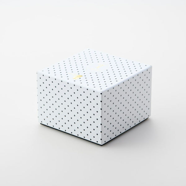 T Laduree(テ・ラデュレ) ティーカップ&ソーサー 青海波 水玉模様 化粧箱入