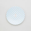 T Laduree(テ・ラデュレ) デザートプレート 青海波 水玉模様 化粧箱入