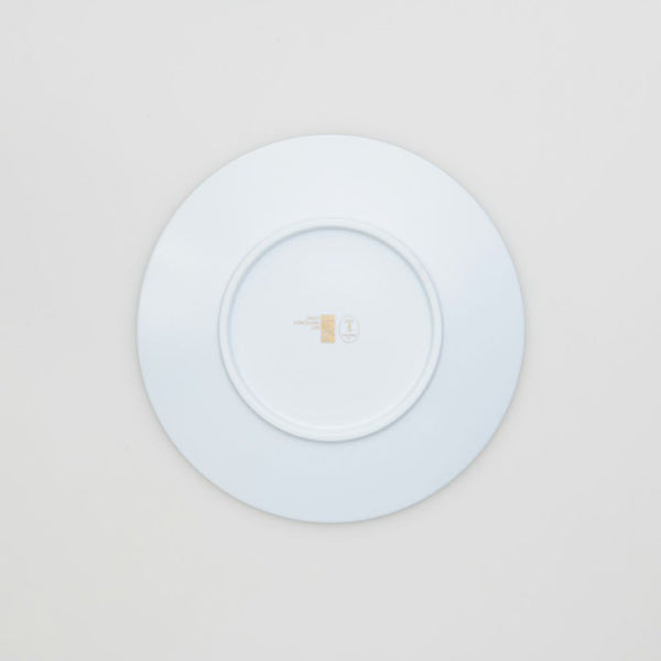 T Laduree(テ・ラデュレ) デザートプレート 青海波 水玉模様 化粧箱入