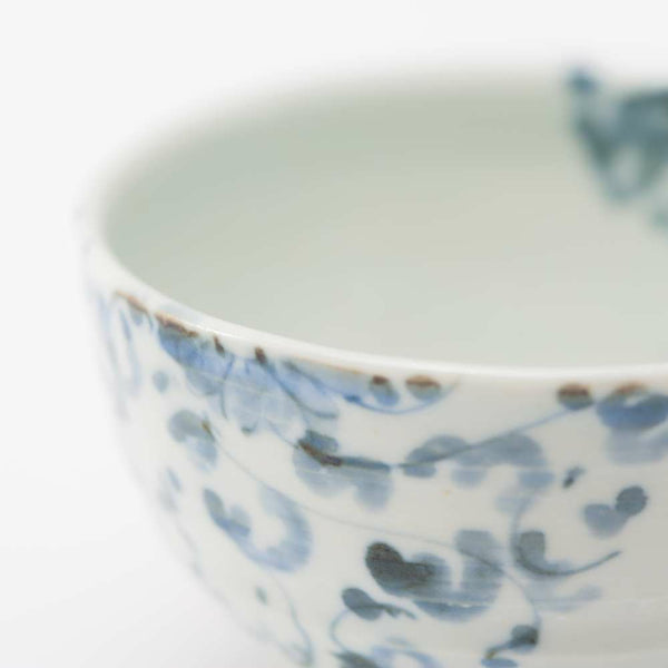 岡晋吾 天平飯碗 菊唐草