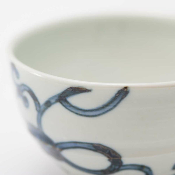 岡晋吾 天平飯碗 竜唐草