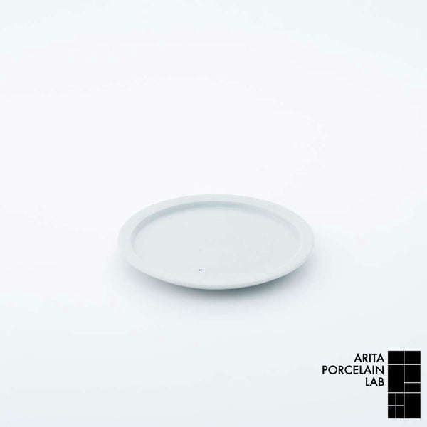 岡晋吾 5寸天平 平皿 李朝白磁