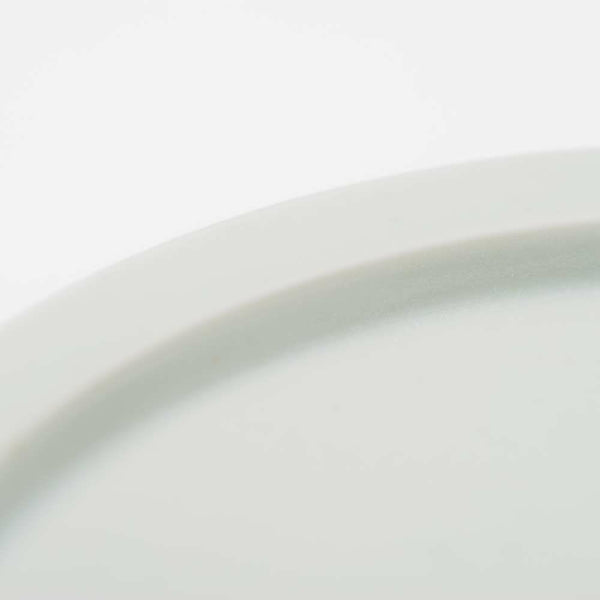 岡晋吾 5寸天平 平皿 李朝白磁