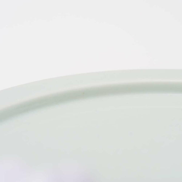 岡晋吾 9寸天平 平皿 李朝白磁