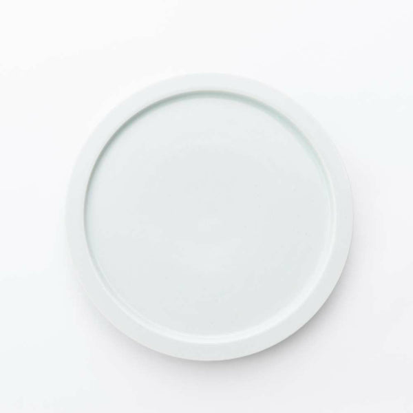 岡晋吾 9寸天平 平皿 李朝白磁