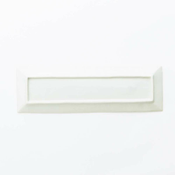 岡晋吾 天平長皿 菊絵