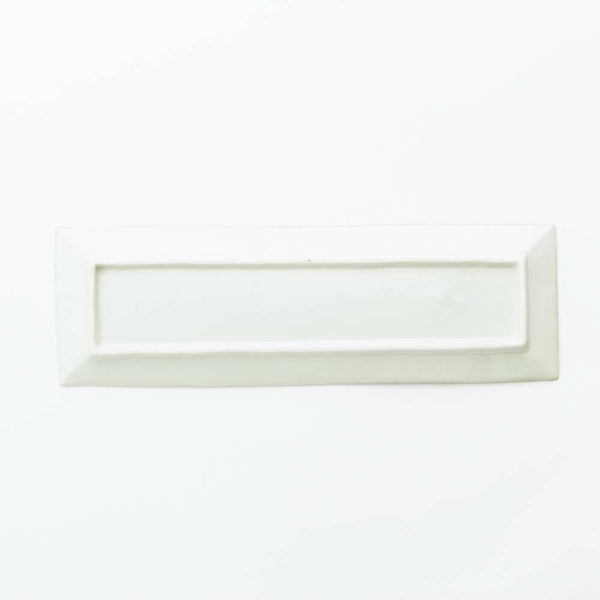 岡晋吾 天平長皿 染付万暦