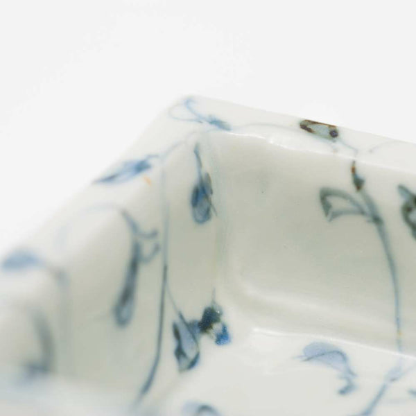 岡晋吾 角豆鉢 染付万暦