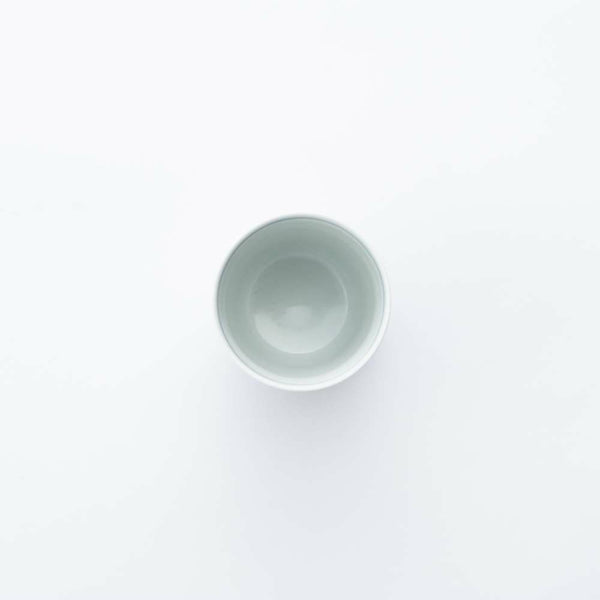 岡晋吾 ろくろ目湯呑 染付万暦