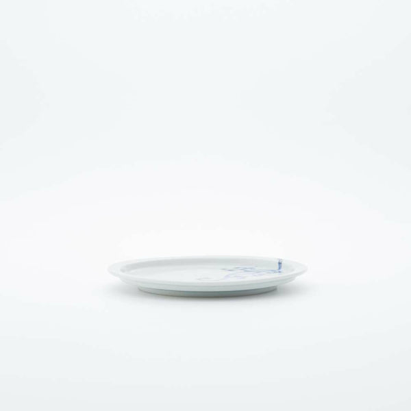 岡晋吾 5寸天平 平皿 竜唐草