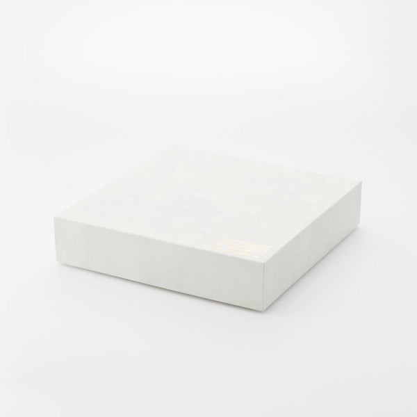 新弥左ヱ門 大皿 ゴールド 巻物四君子 化粧箱入