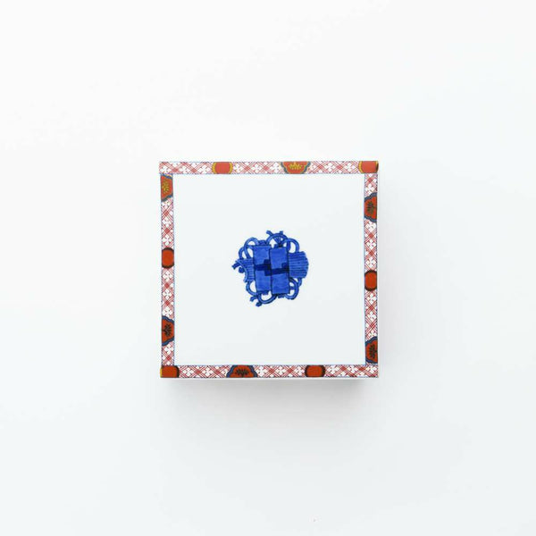 新弥左ヱ門 二段重 ゴールド 巻物四君子 化粧箱入