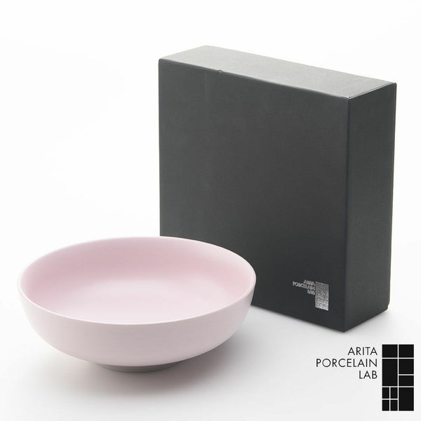STANDARD COLOR 丸菓子鉢 20cm パールピンク 化粧箱入