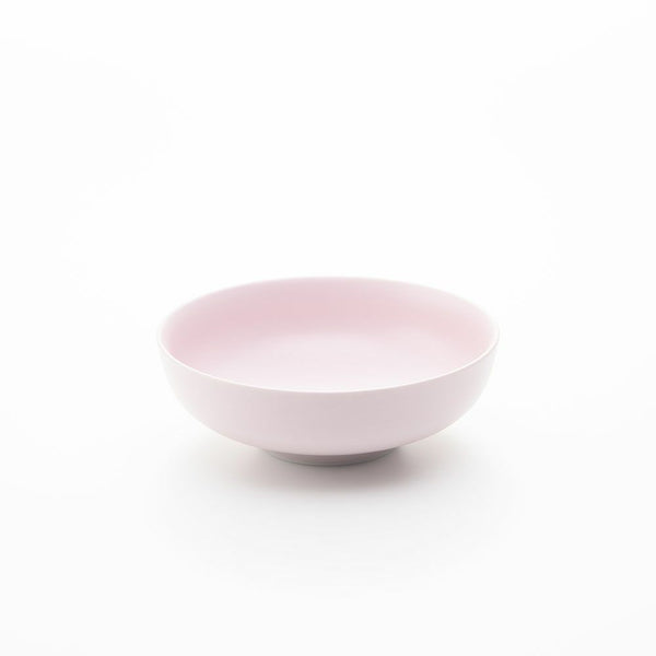 STANDARD COLOR 丸菓子鉢 20cm パールピンク 化粧箱入