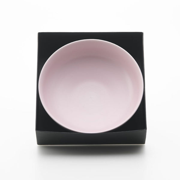 STANDARD COLOR 丸菓子鉢 20cm パールピンク 化粧箱入