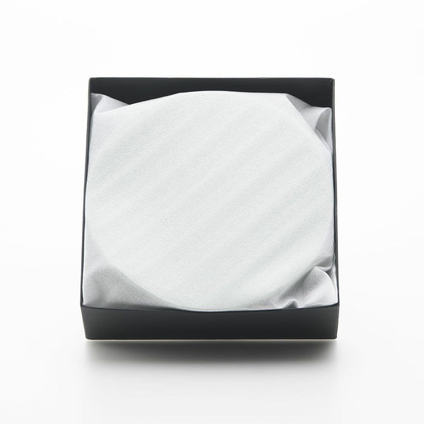 STANDARD COLOR 丸菓子鉢 20cm パールブルー 化粧箱入