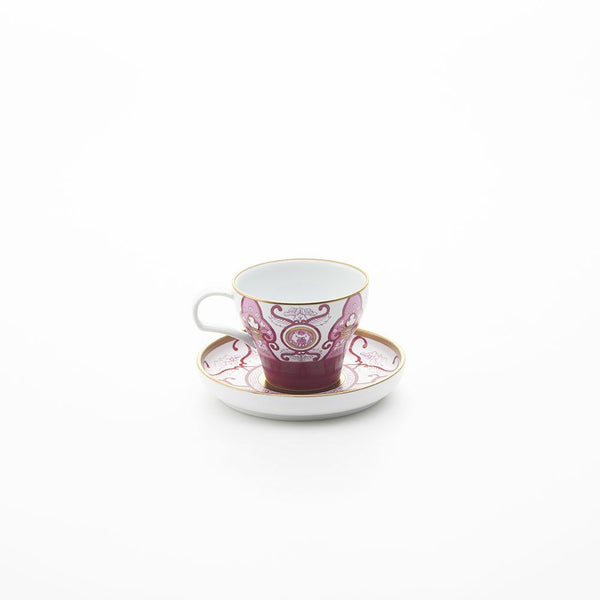 JAPAN AUTUMN カップ&ソーサー 古伊万里草花紋 化粧箱入