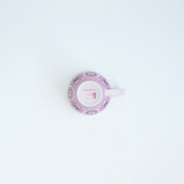 JAPAN CHERRY ティーカップ&ソーサー 古伊万里草花紋