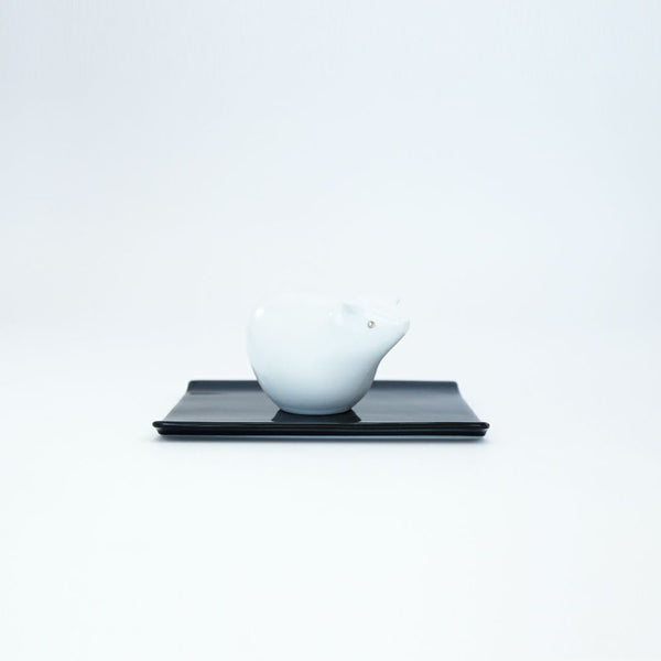 JAPAN SNOW 干支 置物セット 丑 化粧箱入