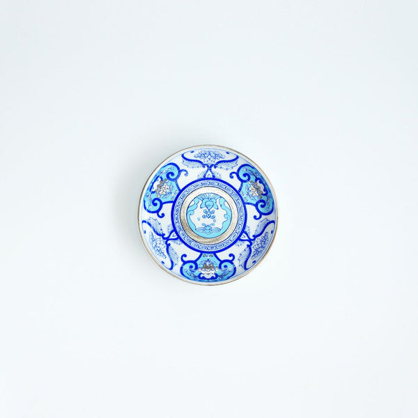 JAPAN BLUE ティーカップ&ソーサー 古伊万里草花紋