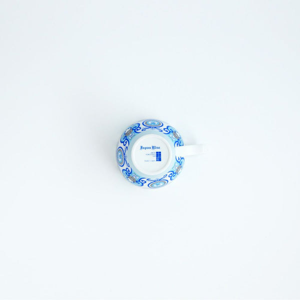 JAPAN BLUE ティーカップ&ソーサー 古伊万里草花紋