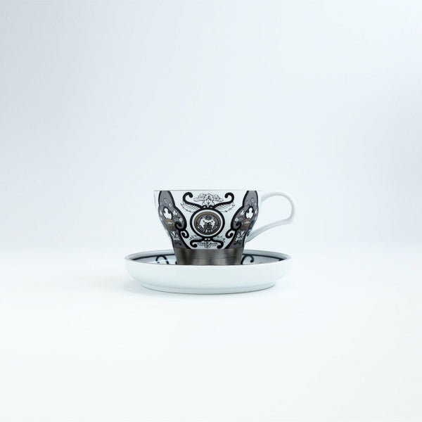 JAPAN SNOW ティーカップ&ソーサー 古伊万里草花紋