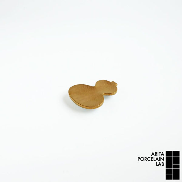 JAPAN AUTUMN 吉祥小皿 ゴールド 瓢箪