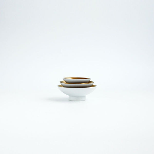 JAPAN AUTUMN 屠蘇器セット 屠蘇器 盃 3種 ゴールド 化粧箱入