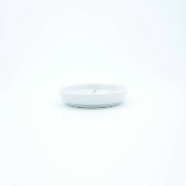 JAPAN AUTUMN 薬味皿 瓔珞文 ワインレッド