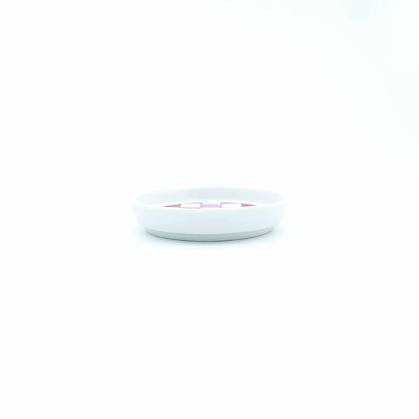 JAPAN AUTUMN 薬味皿 市松 ワインレッド