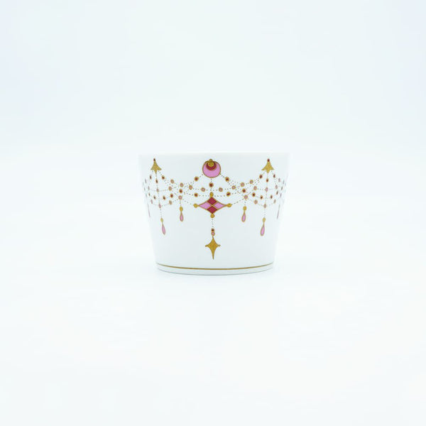 JAPAN AUTUMN 蕎麦猪口 瓔珞文 ワインレッド