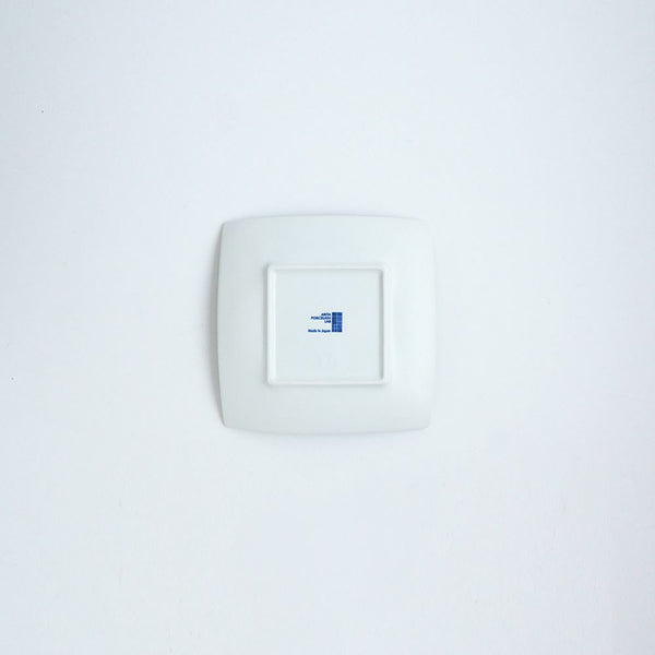 GAUFRE 市松 正方皿(小) ホワイト