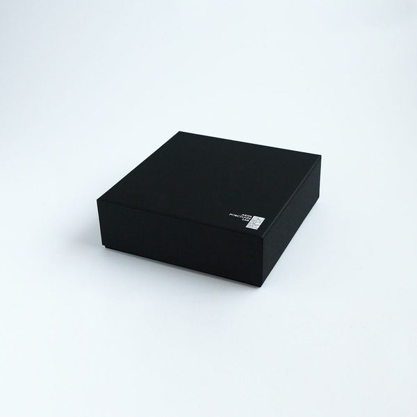 GAUFRE 七宝 正方皿(小) ホワイト 2枚セット 化粧箱入