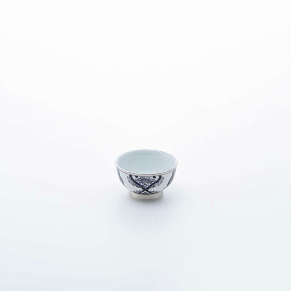 JAPAN SNOW 徳利1、盃2セット プラチナ 古伊万里草花紋 化粧箱入