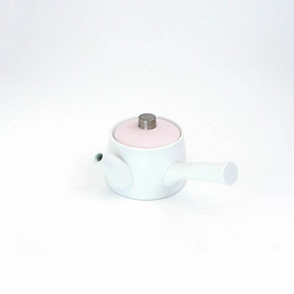 JAPAN CHERRY デザイン急須1個 湯呑2個 セット ベビーピンク 化粧箱入