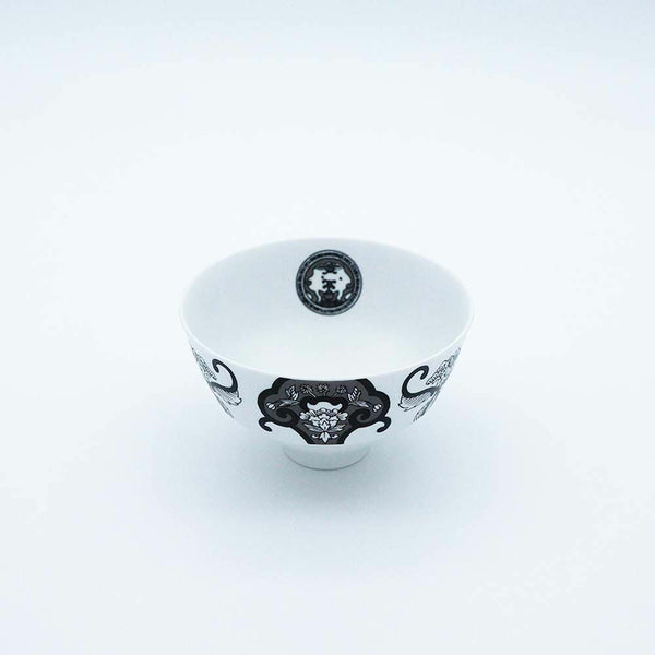 JAPAN SNOW JAPAN AUTUMN 段付飯碗 古伊万里草花紋 2個セット 化粧箱入