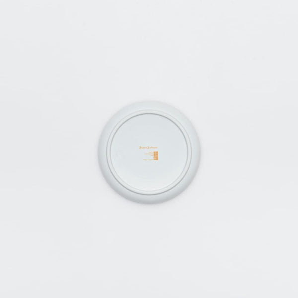 JAPAN AUTUMN 銘々皿 古伊万里草花紋 ワインレッド 化粧箱入