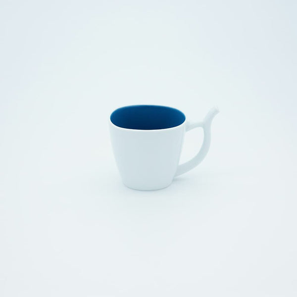 STANDARD COLOR ストローコップ 内青釉外白磁 ブラシ&化粧箱入