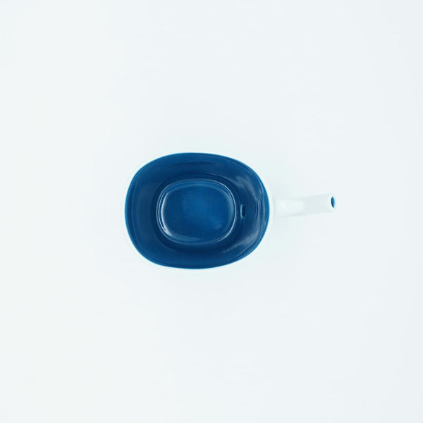 STANDARD COLOR ストローコップ 内青釉外白磁 ブラシ&化粧箱入