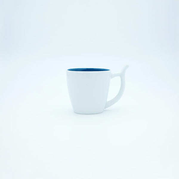 STANDARD COLOR ストローコップ 内青釉外白磁 ブラシ&化粧箱入