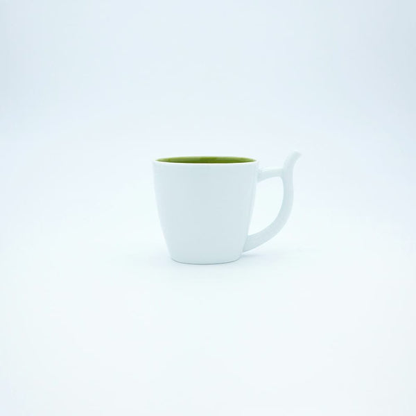 STANDARD COLOR ストローコップ 内緑釉外白磁 ブラシ&化粧箱入