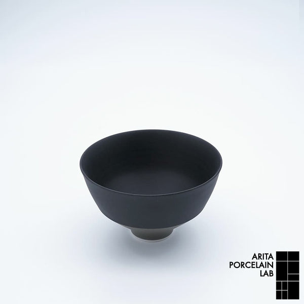 JAPAN SNOW 段付飯碗 ブラック