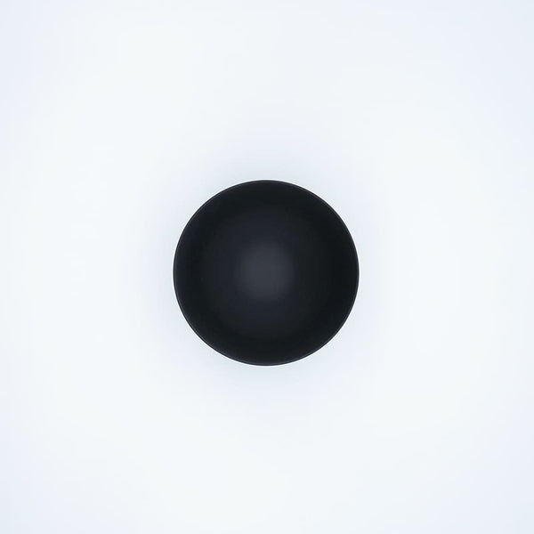 JAPAN SNOW 段付飯碗 ブラック